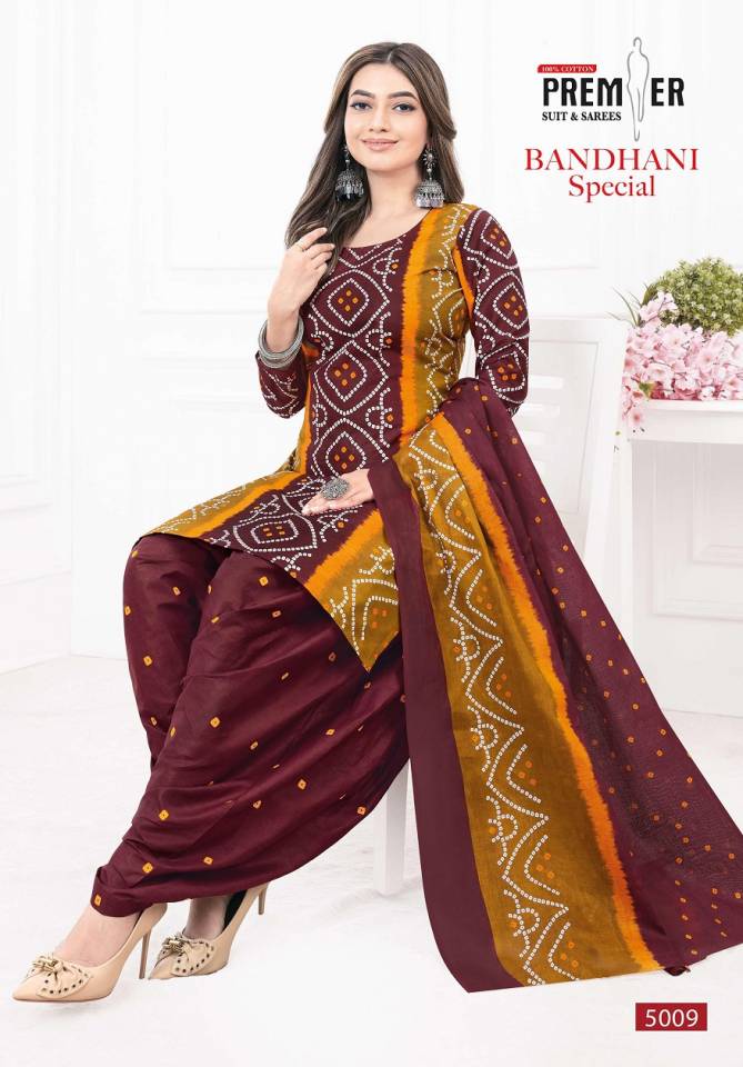 Bandhani Special Vol 5 By Premier Cotton Printed Patiala Readymade Dress Wholesale Price In Surat